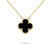 Collar Clover Black