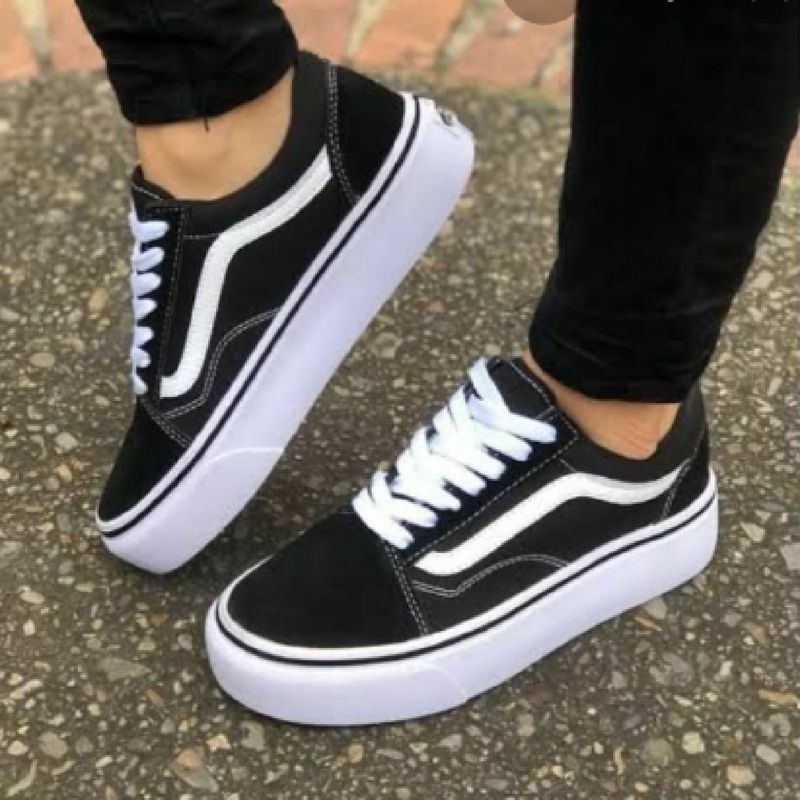 Vans plataforma cheap old skool
