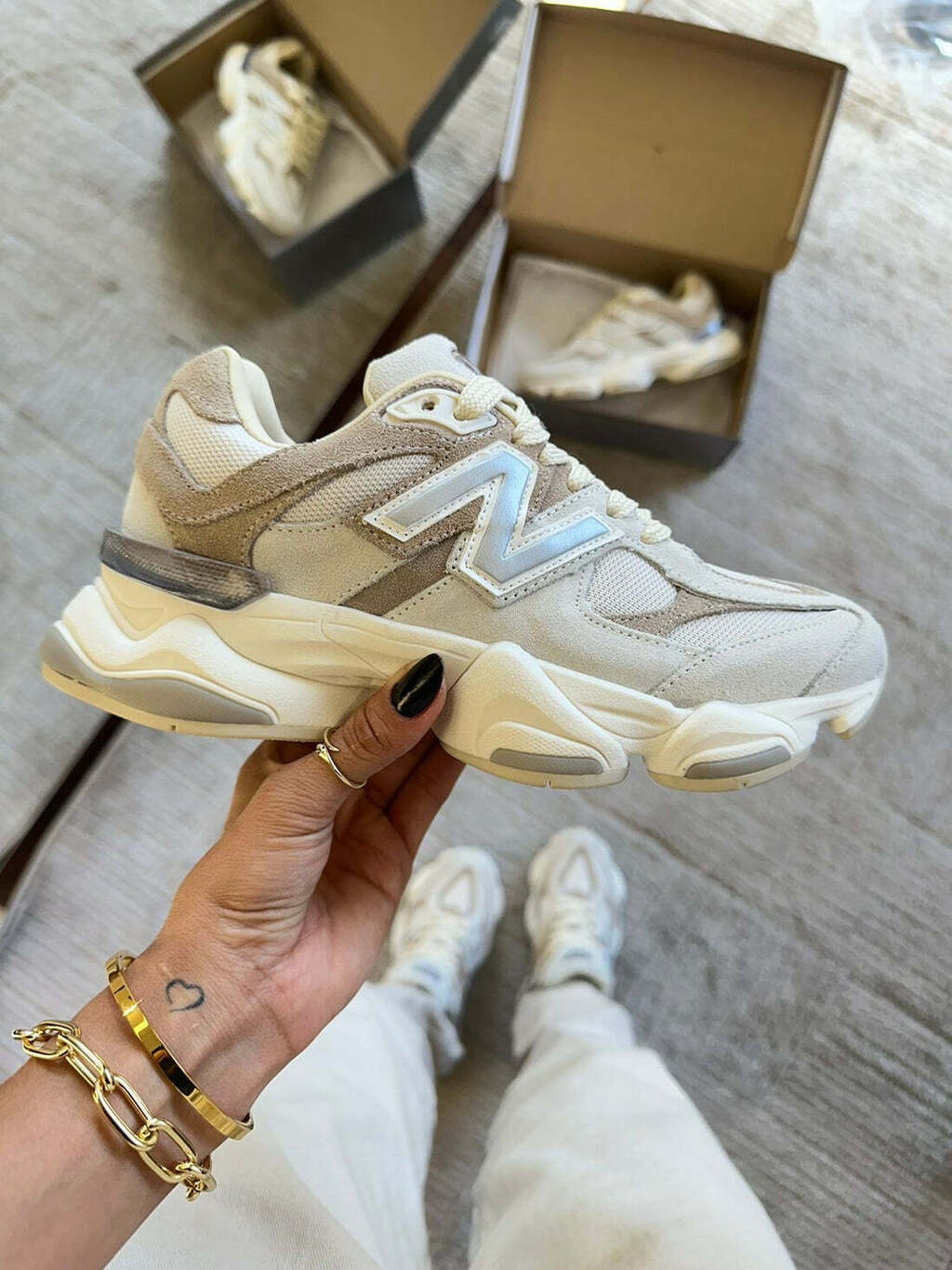 New balance off white sale