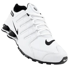 Tênis Nike Shox NZ Branco com preto - comprar online