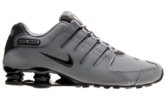 Nike shox preto com cheap cinza