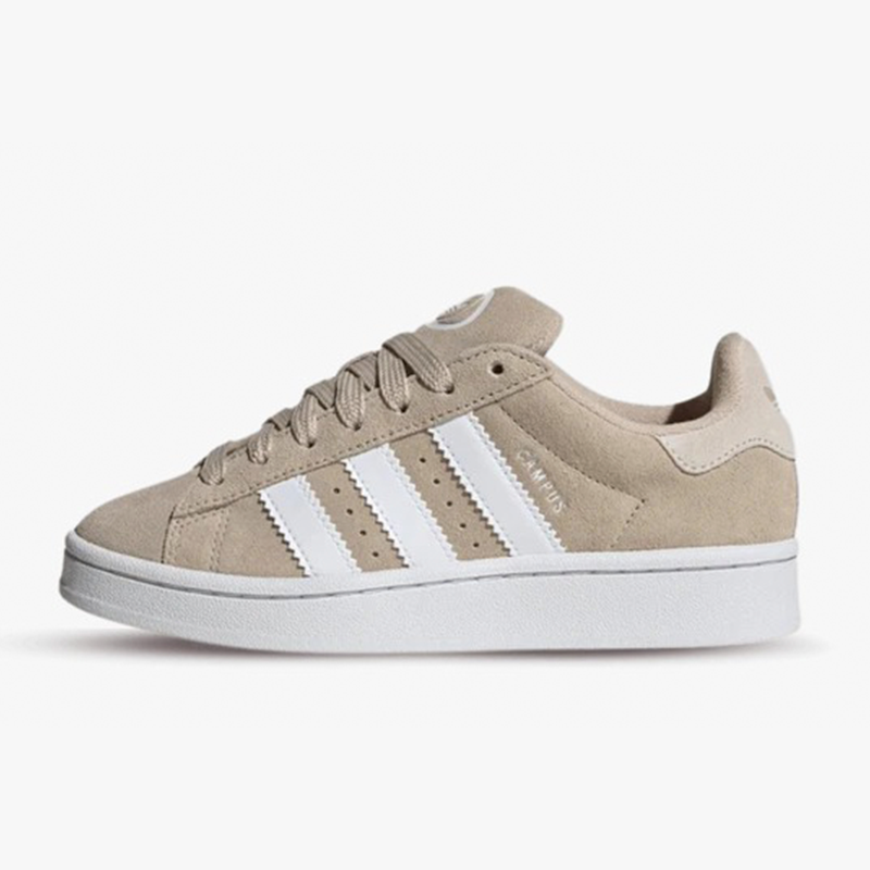 Zapatillas Adidas Campus 00s Beige Blanco de Cuero