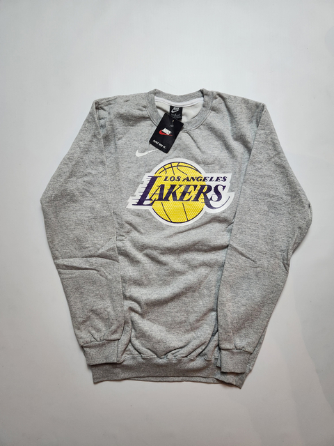 Buzo Lakers Gris