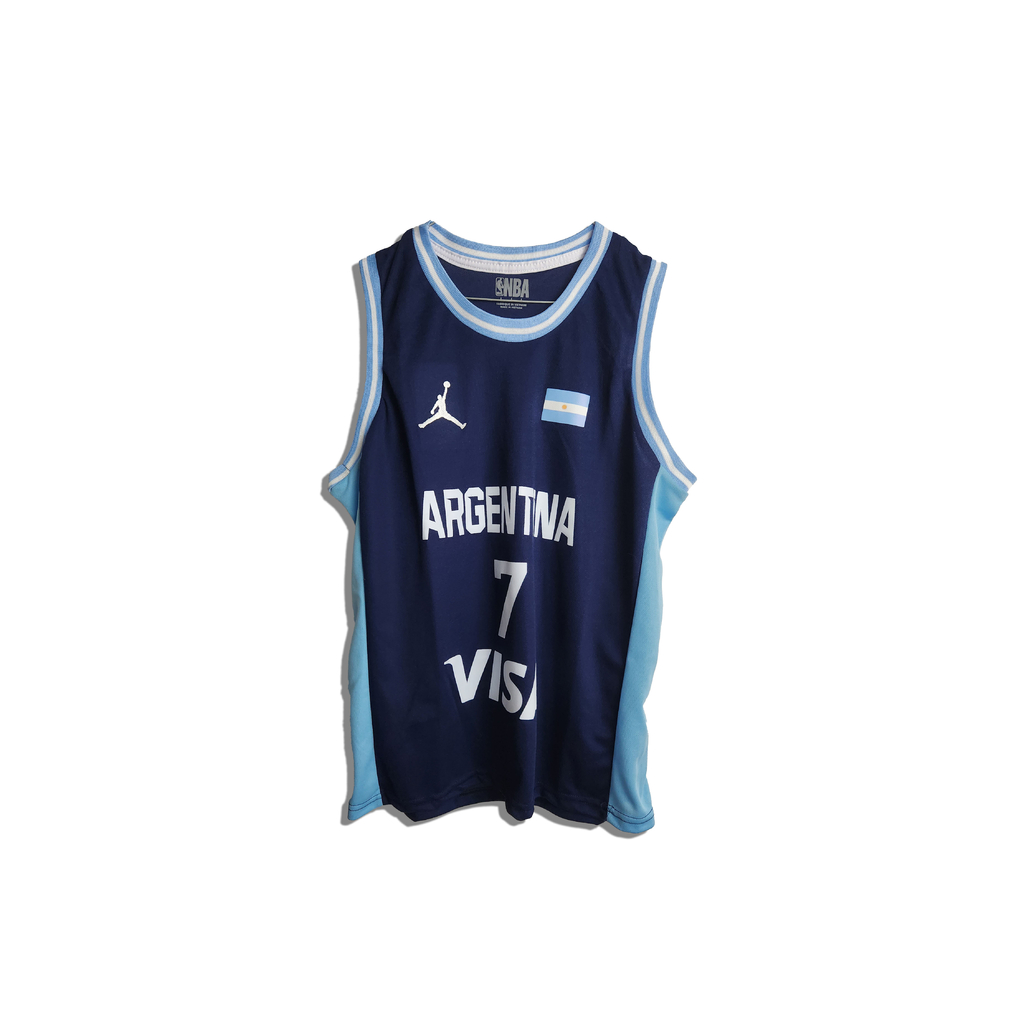 Camiseta Argentina Azul 7 Campazzo Casa Desport