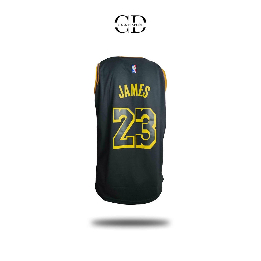 Camiseta Lakers Negra (6) James - Casa Desport