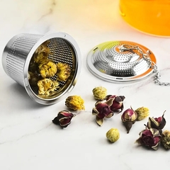 Infusor Para Te De Acero Inoxidable Con Cadena Cocina Filtro - tienda online