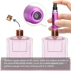 Mini Botella Atomizadora Recargable Spray Perfume Viaje - tienda online