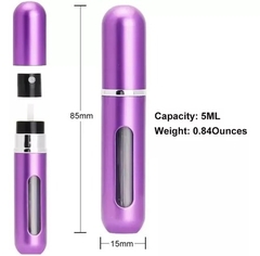 Mini Botella Atomizadora Recargable Spray Perfume Viaje - M&Q REGALOS