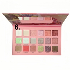 Paleta X 18 Sombras Colores Maquillaje Make Up Rostro