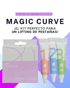 Kit Para Lifting De Pestañas Y Laminado De Cejas Magic Curve - comprar online