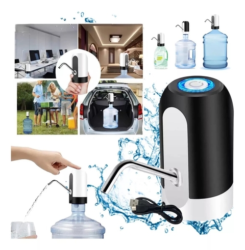 Dispenser De Agua Automatico Bomba Dispensador Bidones Usb