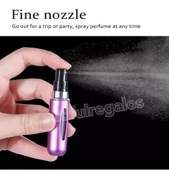 Mini Botella Atomizadora Recargable Spray Perfume Viaje - comprar online
