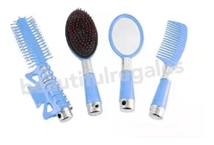 Kit Cepillos X5 Peine Neumático Brushing Espejo Broche - M&Q REGALOS