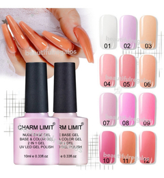 'Esmalte Semipermanente Charm Limit Nude Base & Color 2 En 1