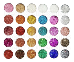 Paleta De Sombras Glitter 30 Colores Make Up Maquillaje Ojos - comprar online