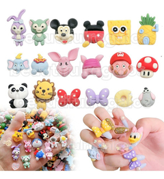 Dijes 3d Apliques Nails Art Esculpidas Strass Kawaii Par Uña