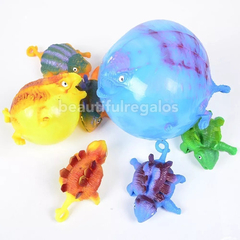 Squishy Dinosaurio Inflable Globo Ball Antiestres Ansiedad - M&Q REGALOS