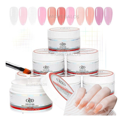 Gel Construcción Para Uñas Gelificada 15g Uv/led Qbd 3 En 1 en internet