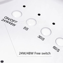 Cabina Uv/ Led Sun One 48w Timer Y Sensor Auto Uñas Semi Gel - comprar online