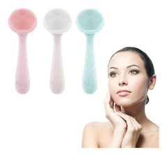 Cepillo Limpieza Facial Manual Exfoliante Belleza Cuidado