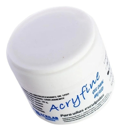 Acryfine Gel Dual Uv Led Modelado Uñas Esculpidas Blanco 30g en internet