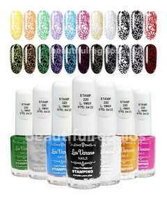 Kit Stamping Super Completo Sello Uñas Decoración Nail Art - comprar online