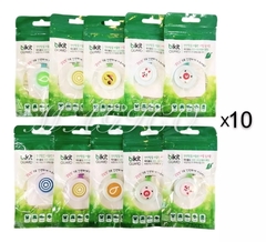 10x Boton Prendedor Repelente Antimosquito Citronela - comprar online