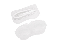 Estuche Porta Lentes De Contacto Desmontable Pinza 2 Piezas - tienda online