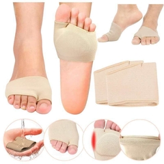 Almohadilla De Tela Protector Metatarsal Gel Alivia Presión!