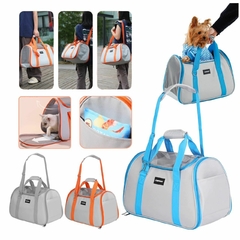 Transportadora Bolso Para Mascotas Gatos Perros Red Rigida