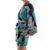 Kimono Estampa Geométrica | Kimoh Prana Azul - comprar online