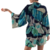 Blue Prana print kimono on internet