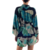 Kimono Estampa Geométrica | Kimoh Prana Azul - Kimonos Femininos | Kimoh | Quimonos Autorais Exclusivos 