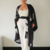 Kimono Preto Elegante Dia a Dia | Kimoh Sombra na internet