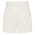 Women's Off-White Linen Shorts