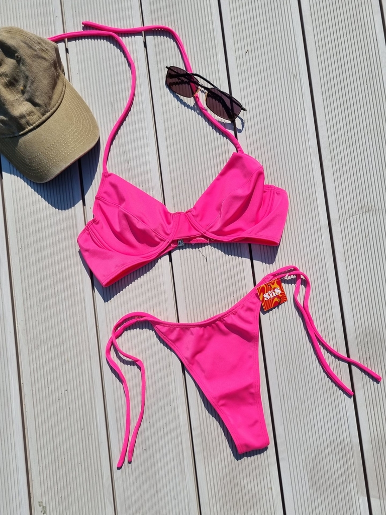 Bikini Kendra (Rosa Chicle) - Comprar en SNS Bikinis