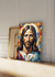 Quadro Abstrato Jesus - ABJ2