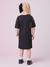 Vestido Infantil Preto com Strass Anime - loja online