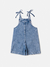 Jardineira Infantil Jeans com Strass Animê - comprar online