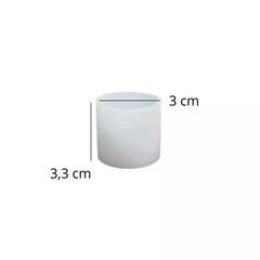 MOLDE SILICONA CILINDRO X 3CM VELAS - comprar online