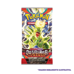 Pokémon Booster Avulso - Escarlate e Violeta SV3 - Obsidiana Em Chamas