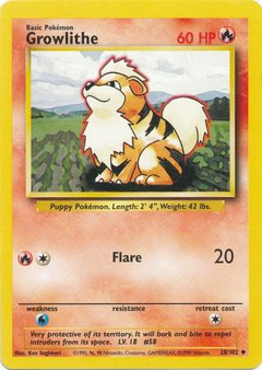 Growlithe BS 28/102 ING