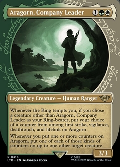 Aragorn, Líder da Sociedade LTR 316