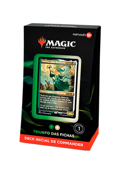 Magic Deck Inicial de Commander - Triunfo das Fichas (GW)