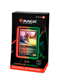 Magic Deck Inicial de Commander - Destruição Dracônica (RG)