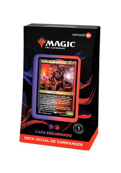 Magic Deck Inicial de Commander - Caos Encarnado (BR)