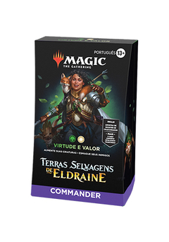Magic Deck de Commander - Terras Selvagens de Eldraine - Virtude e Valor (GW)