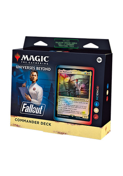 Magic Deck de Commander - Fallout - Ciência! (RWU)