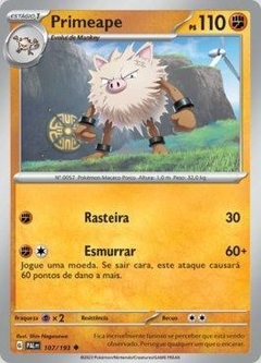 Primeape - Reverse Foil SV2 107/193