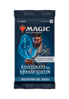 Magic Booster de Jogo - Assassinato na Mansão Karlov